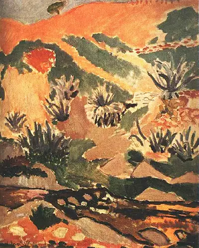 Paysage avec ruisseau Henri Matisse